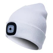 Warm Beanie with Built-in LED Light