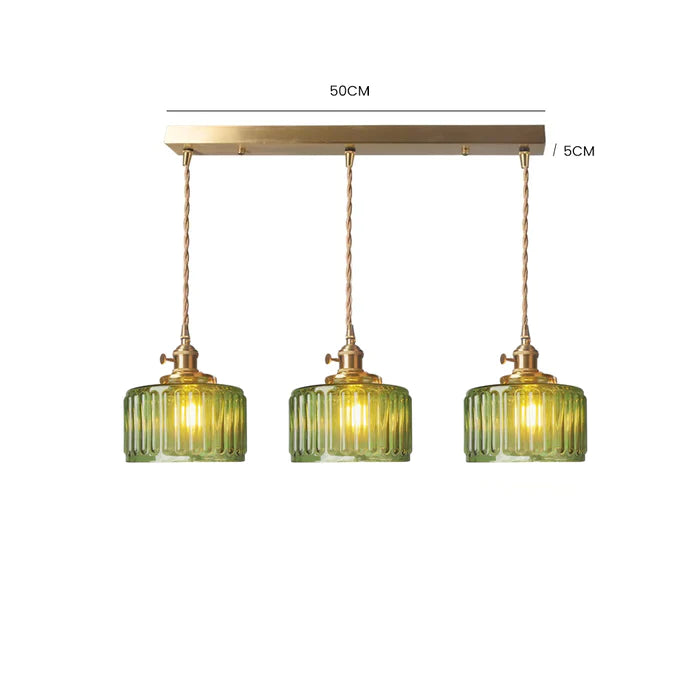 Celestial Vintage Crystal Hanging Light Fixture