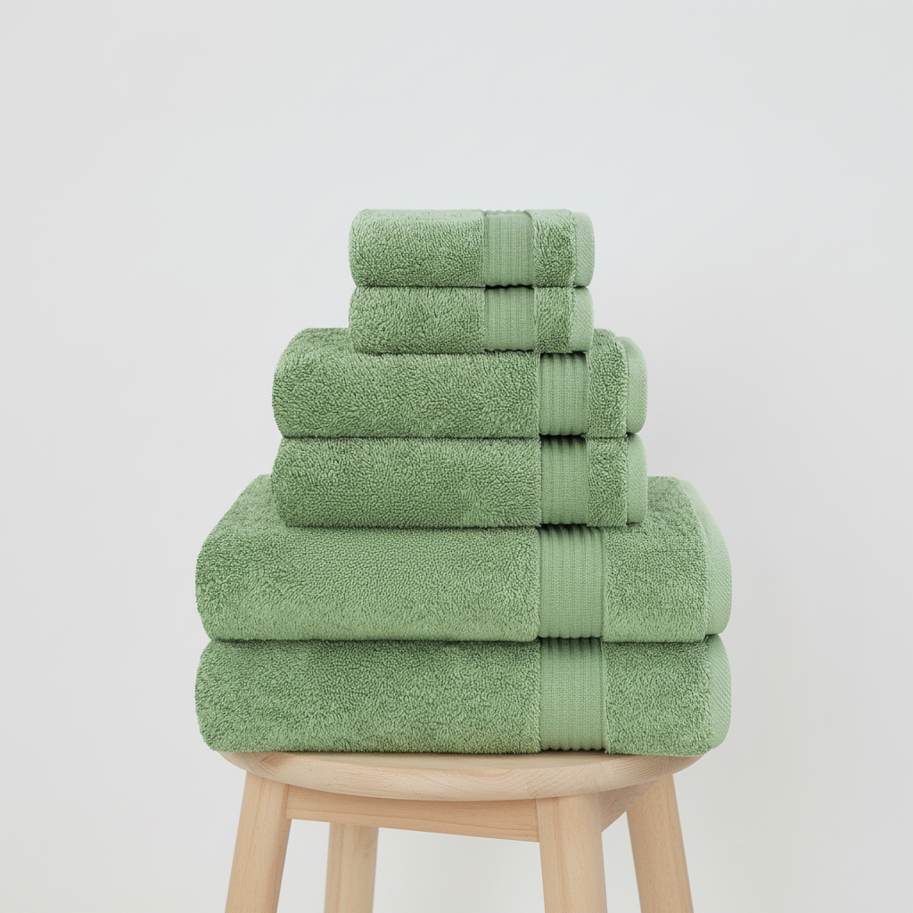 Set of 6 Towels – Soft and Absorbent Bath Essentials