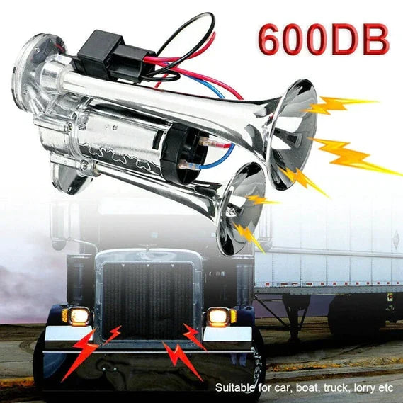 ThunderBlast Electric Horn Kit for Vehicles