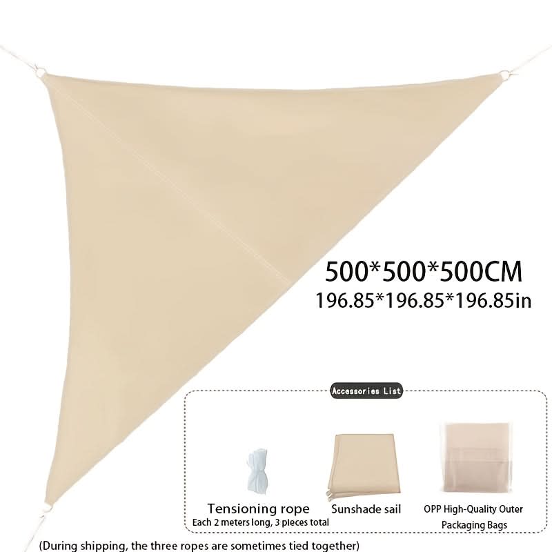 Cornerstone Shade – Triangular Outdoor Sunshade Sail