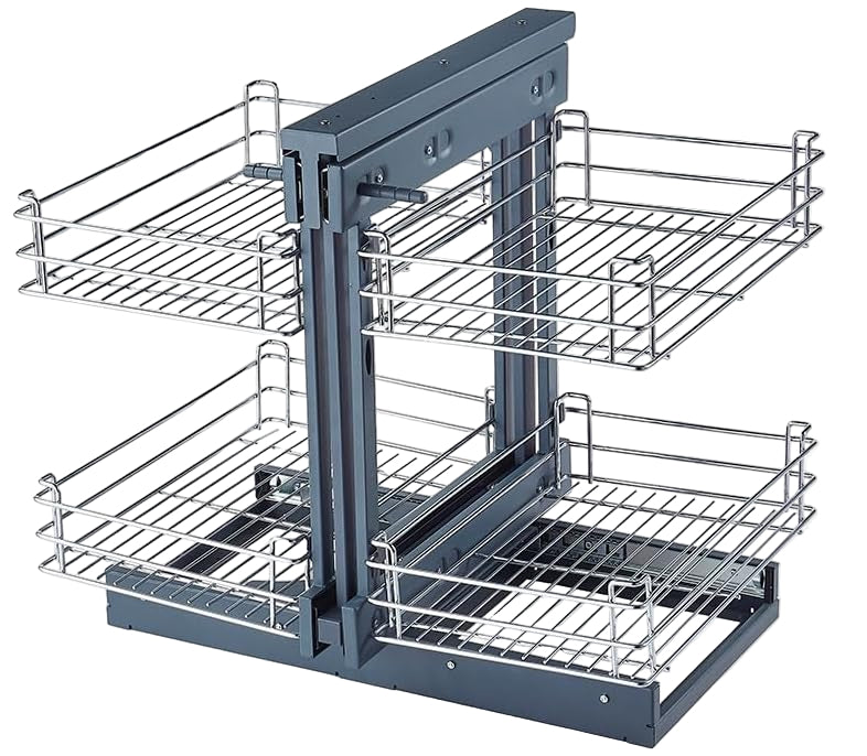 Pull-Out Shelf for Blind Corner Cabinets – Durable Carbon Steel Design