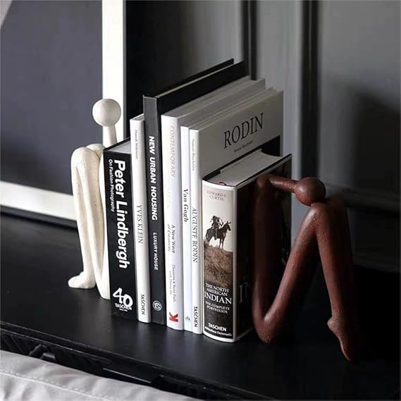 Decorative Bookend for Design and Organization