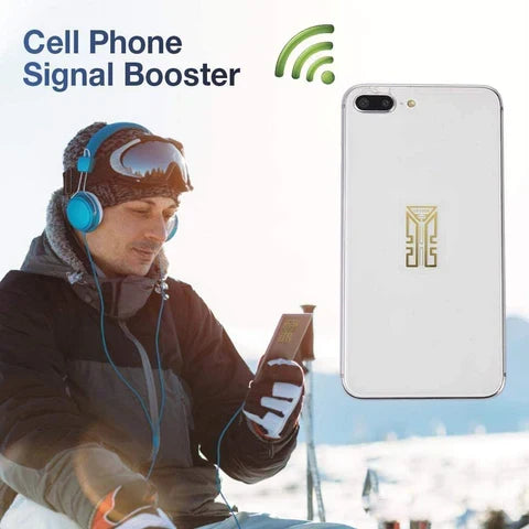 Smart Signal Booster Stickers for Enhanced Connectivity