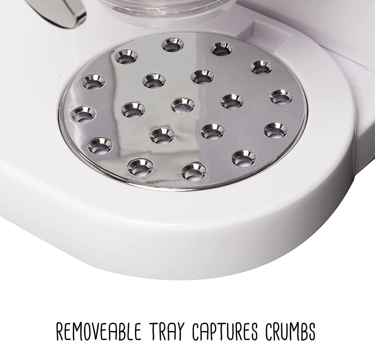 Grain Dispenser with Dual Compartments – Portion Control
