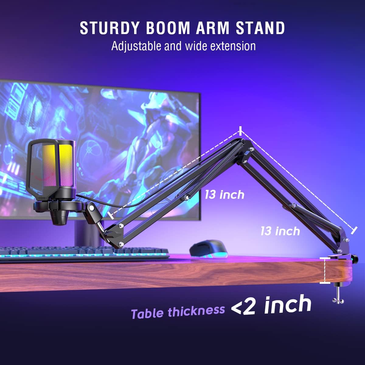 Elite Audio Capture Microphone for Gaming and Streaming