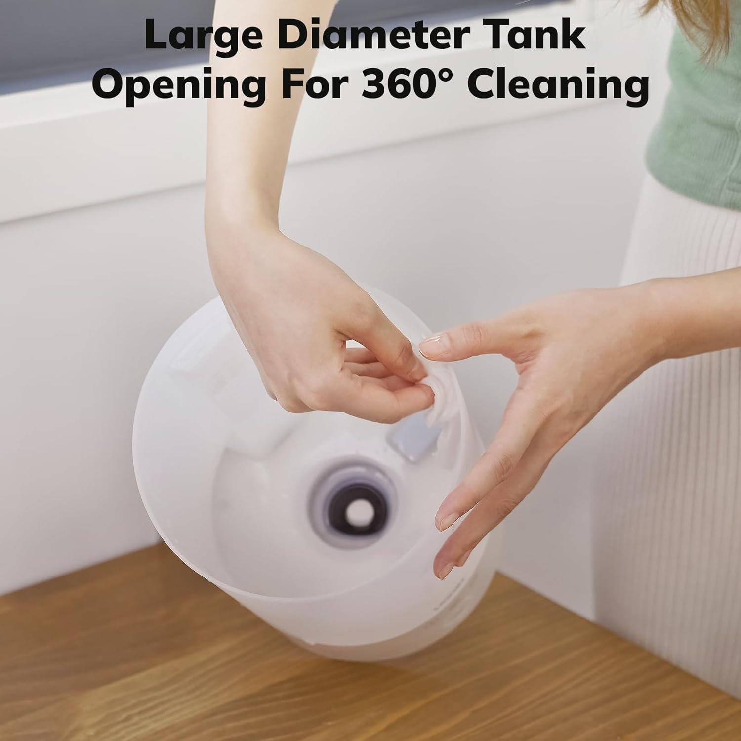 ComfortMister Ultrasonic Cool Mist Humidifier for Spacious Rooms