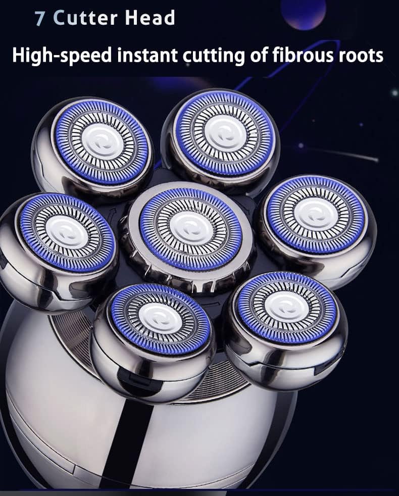 Cordless Precision Head Shaver for Effortless Grooming
