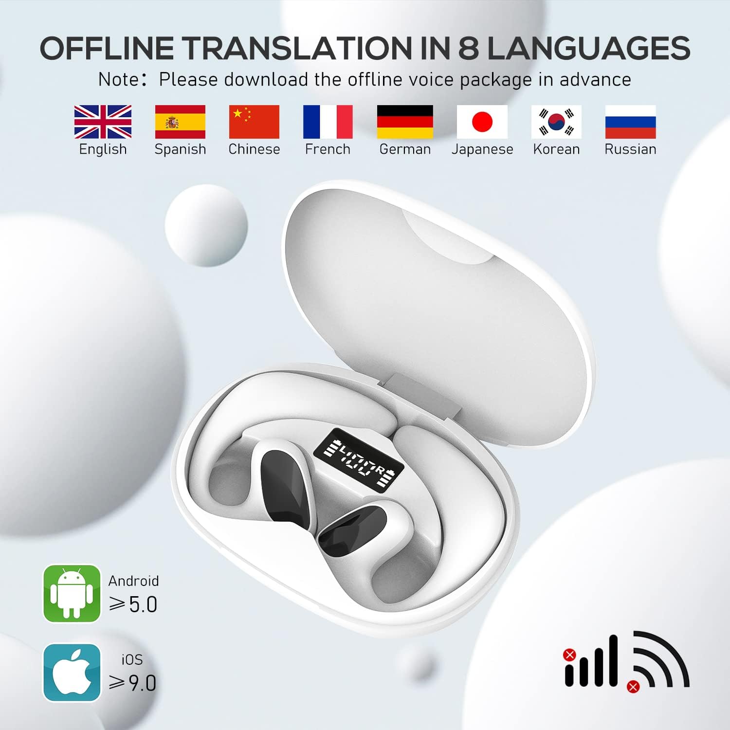 Language Bridge Wireless Earbuds