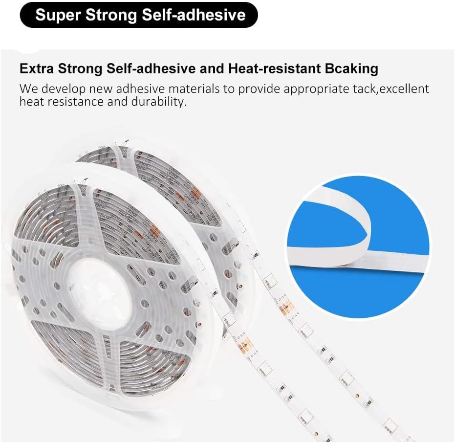 Vibrant 32ft LED Color Changing Strip Lights