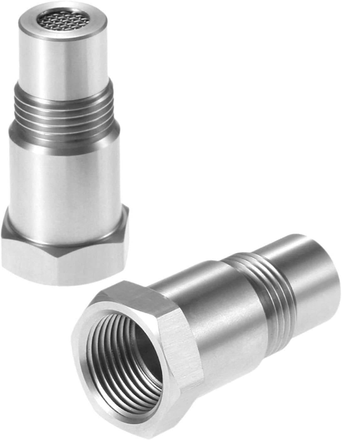 O2 Sensor Check Engine Light Fix Adapter with Compact Catalyst