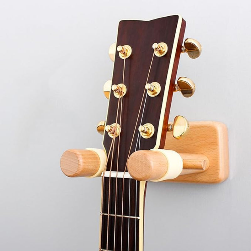 Stylish Guitar Wall Mount with Adjustable Hook for Easy Display