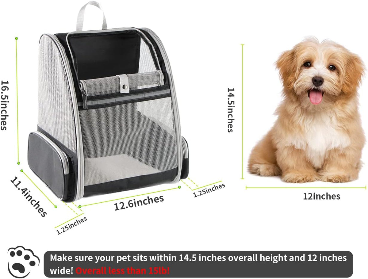 Pet Explorer Backpack with 180° View Window