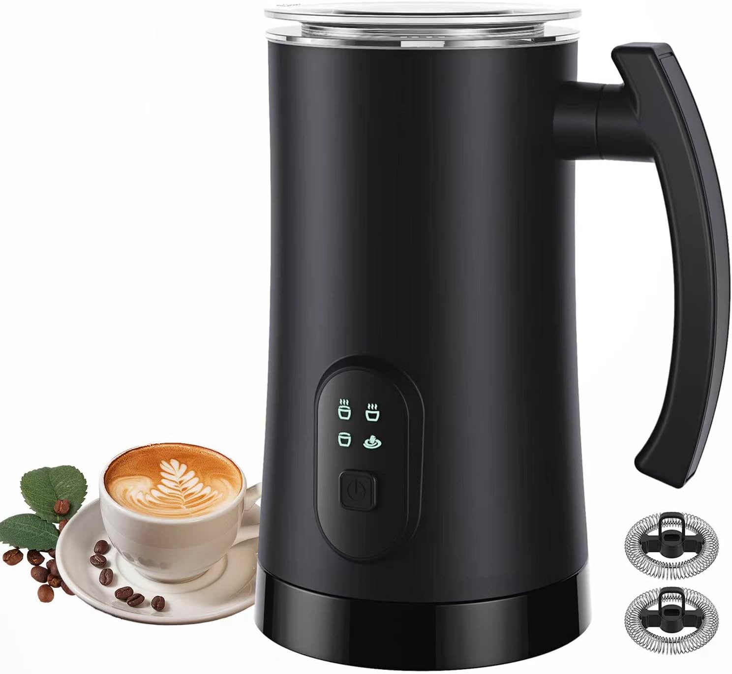 Versatile Electric Milk Frother & Steamer for Home Use