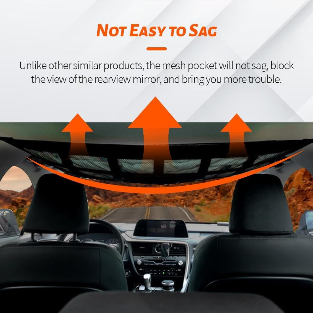 Overhead Storage Organizer for Your Vehicle