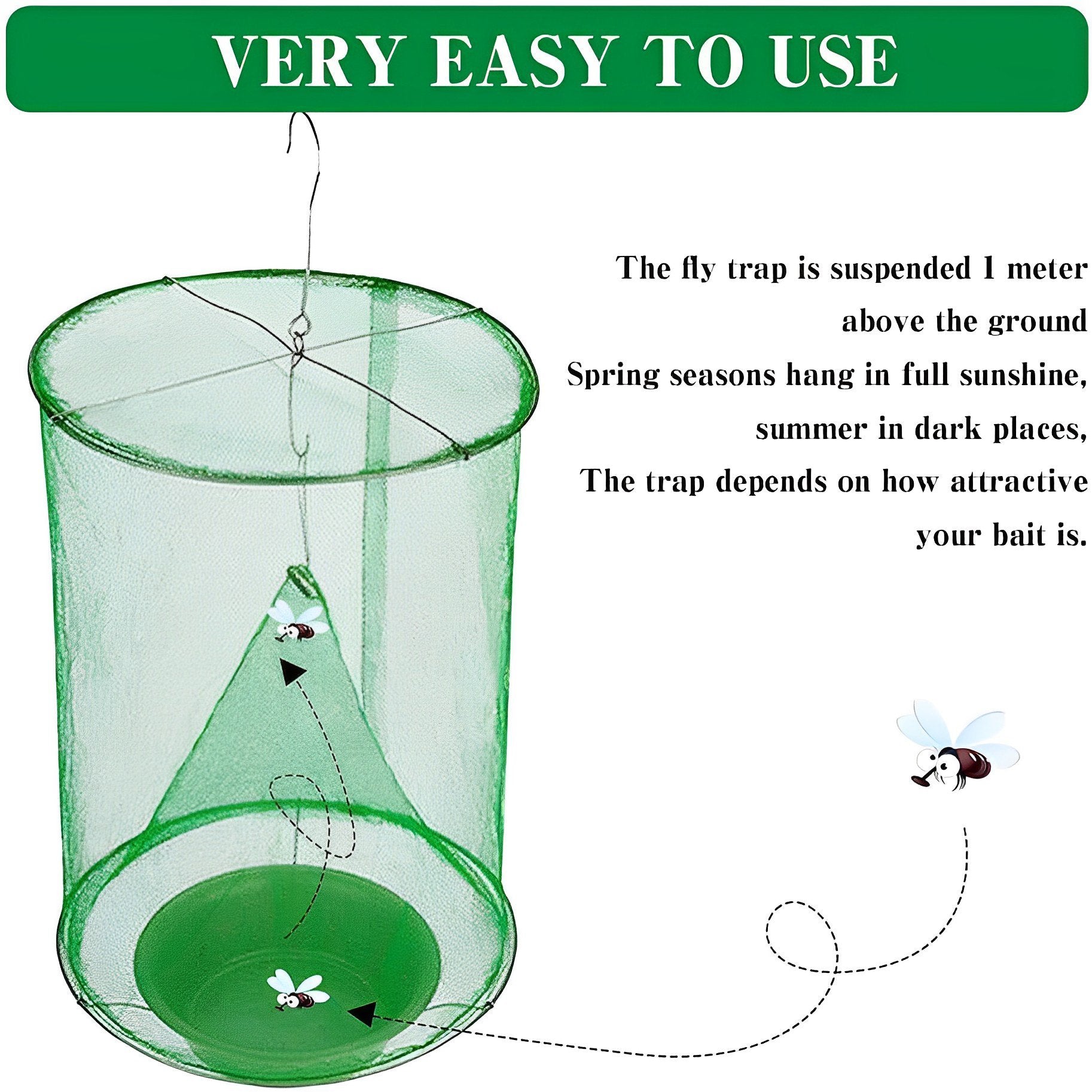 Eco-Friendly Fly Catcher for a Peaceful Home