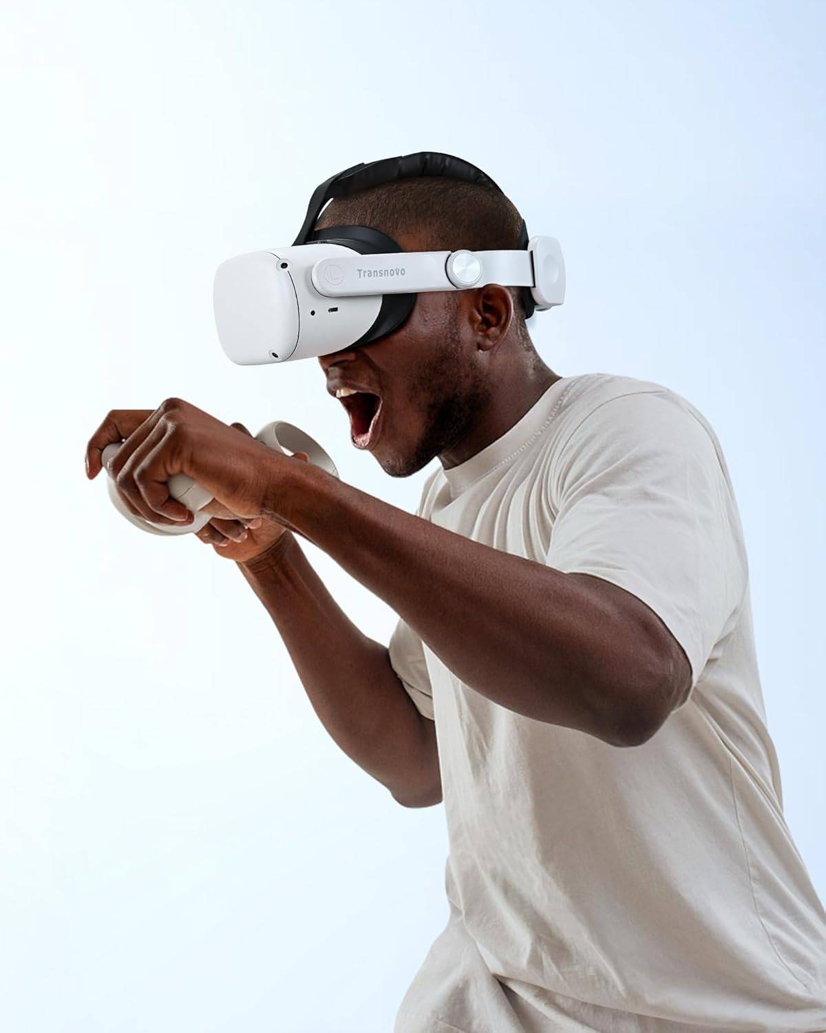 Comfort-First VR Head Harness with Quick Adjust Features