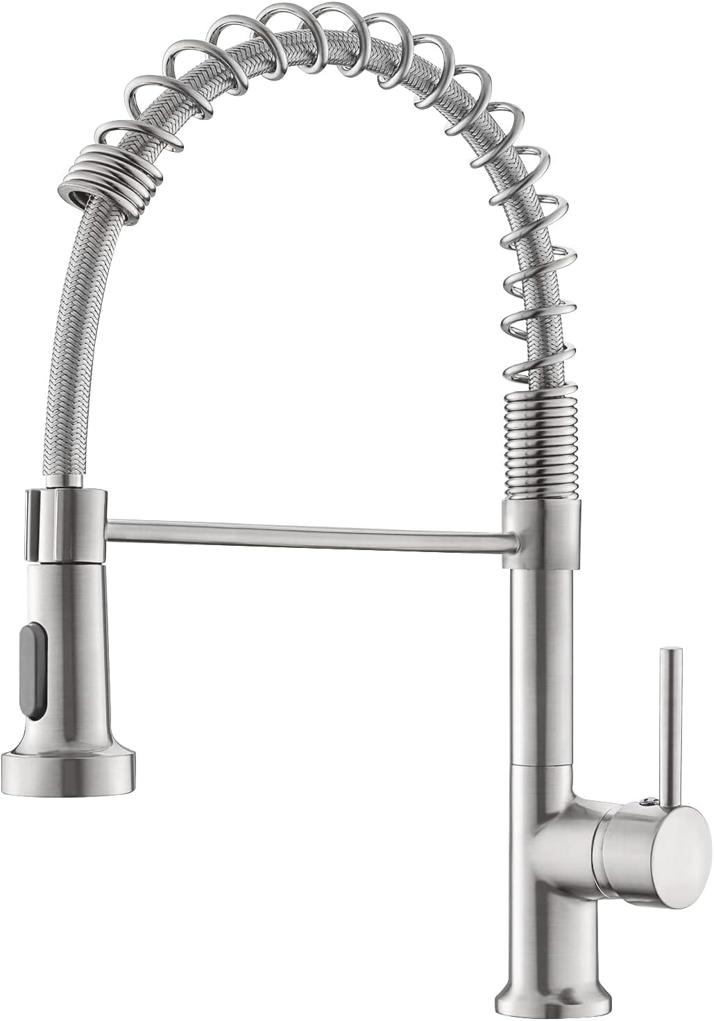 Versatile Kitchen Faucet with Flexible Pull-Down Sprayer