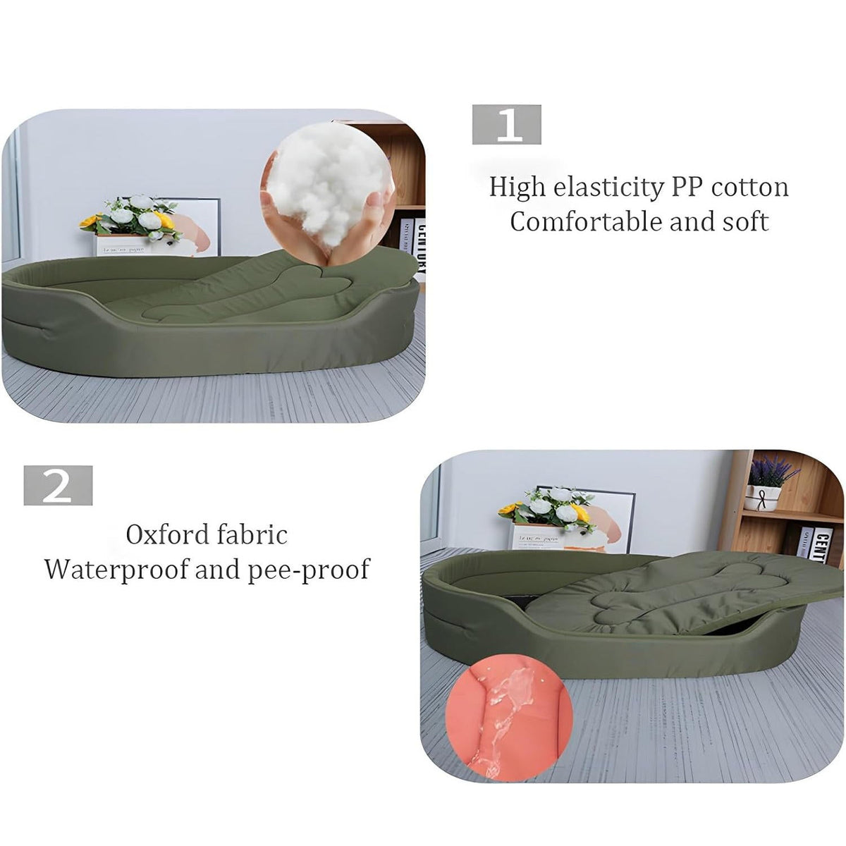 Sustainable Comfort Pet Bed