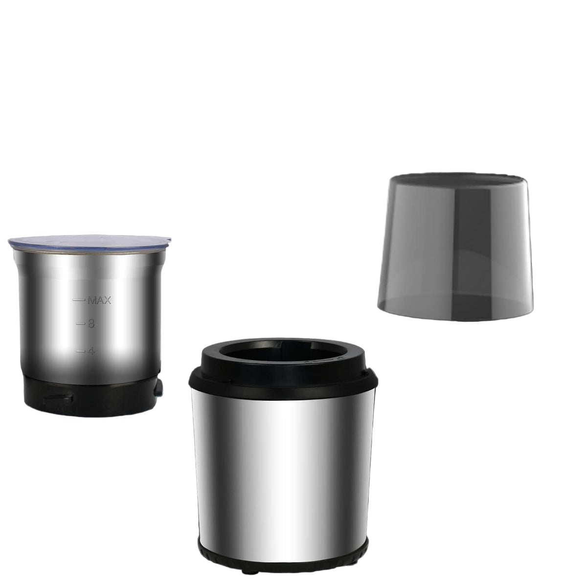 Electric Grinder for Coffee and Spices with Detachable Cup