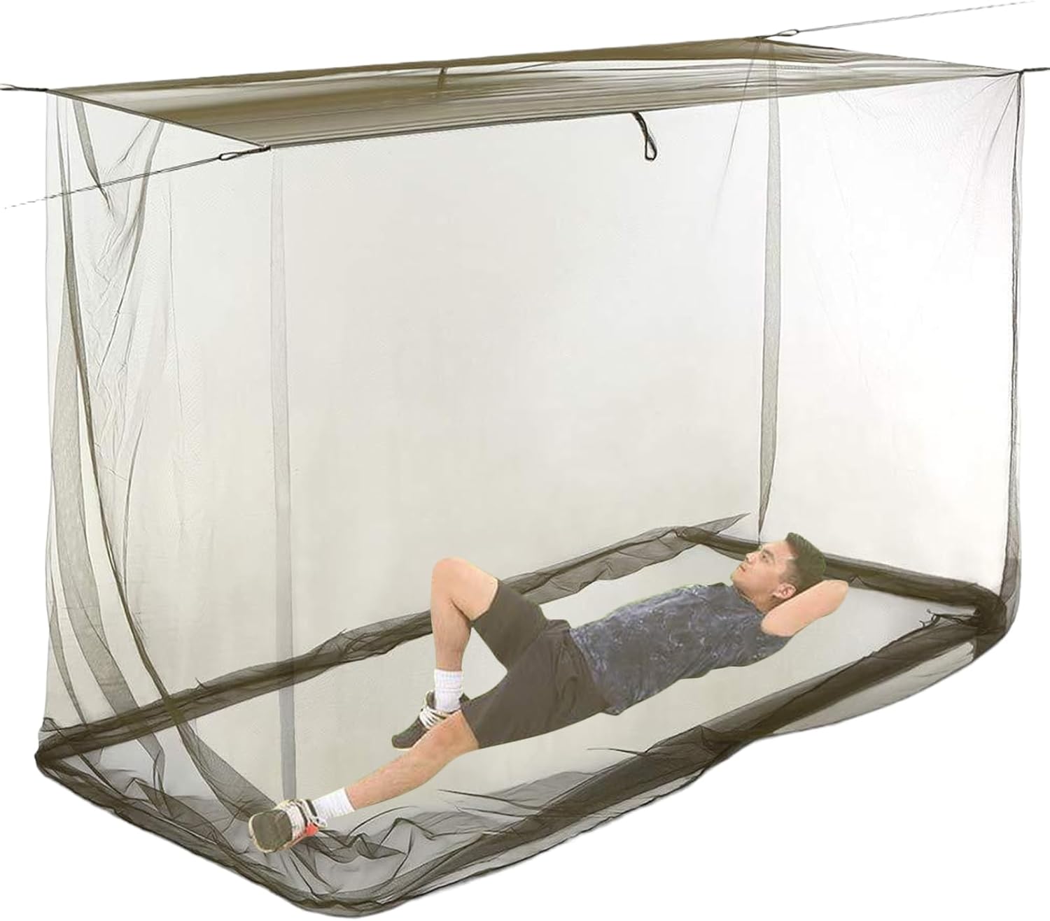 Rectangular Insect Mesh Canopy for Outdoor Use