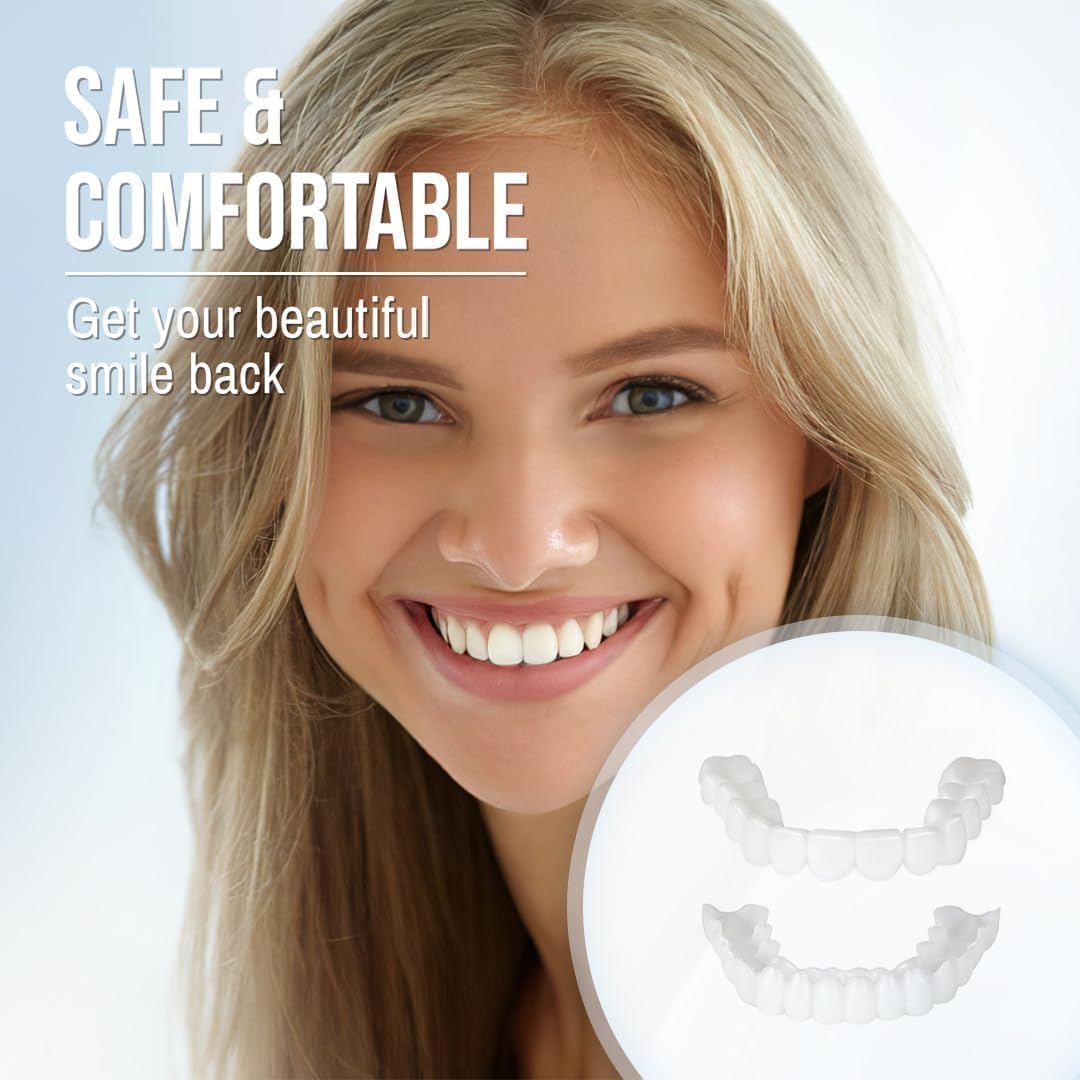 SmileSnap Clip-On Veneers – Effortless Cosmetic Teeth Cover for Instant Smile Boost