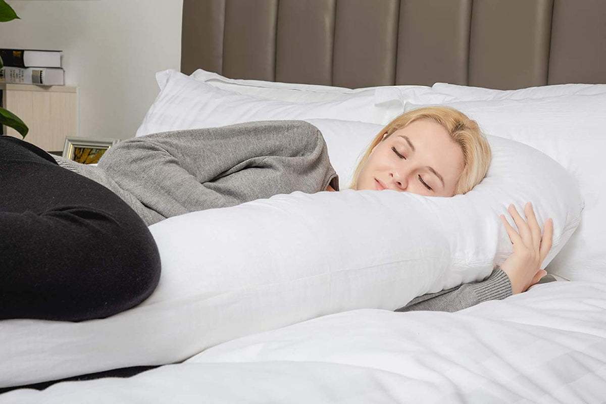 C-Shaped Comfort Pillow for Expecting Mothers