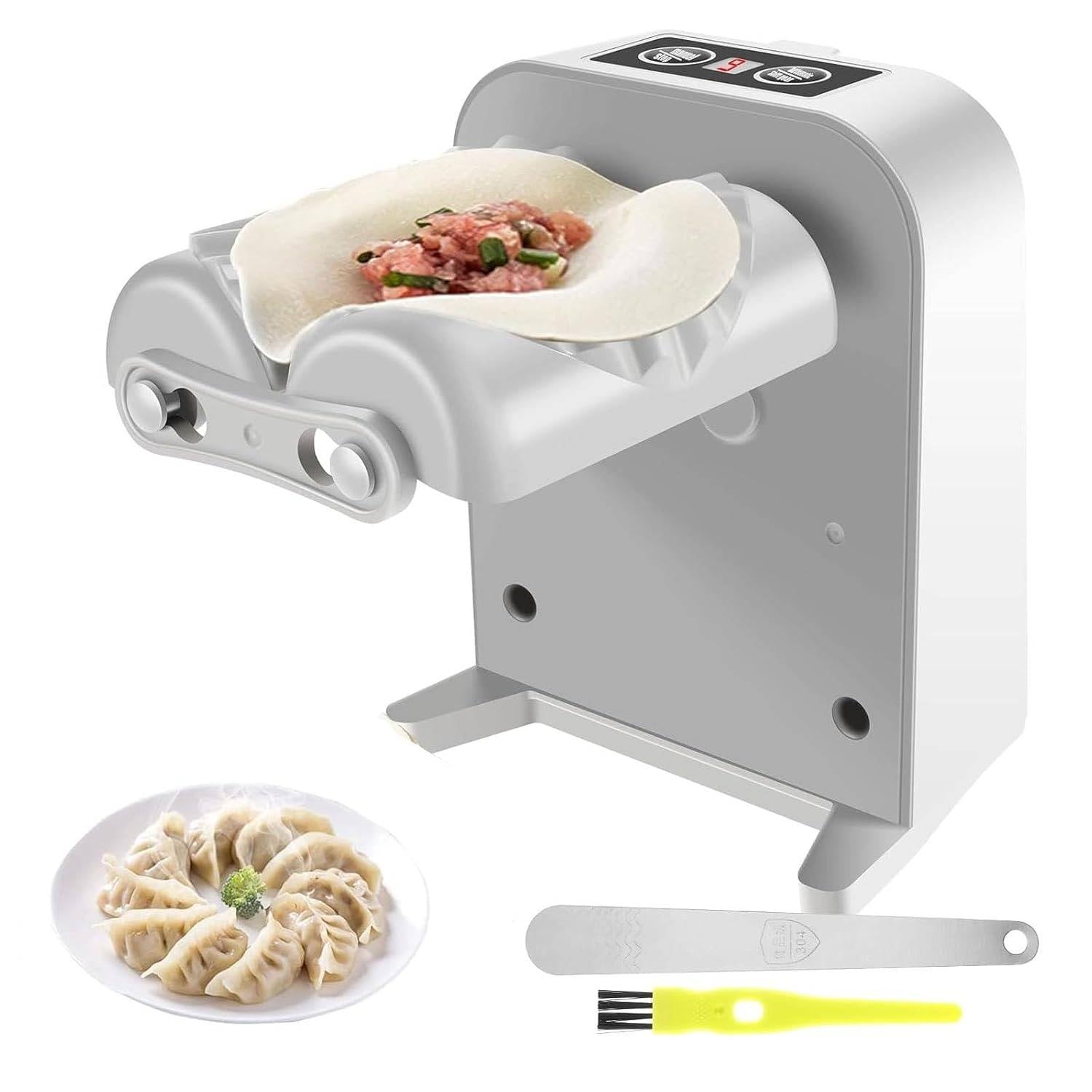 Effortless Dumpling Creator with Automated Folding