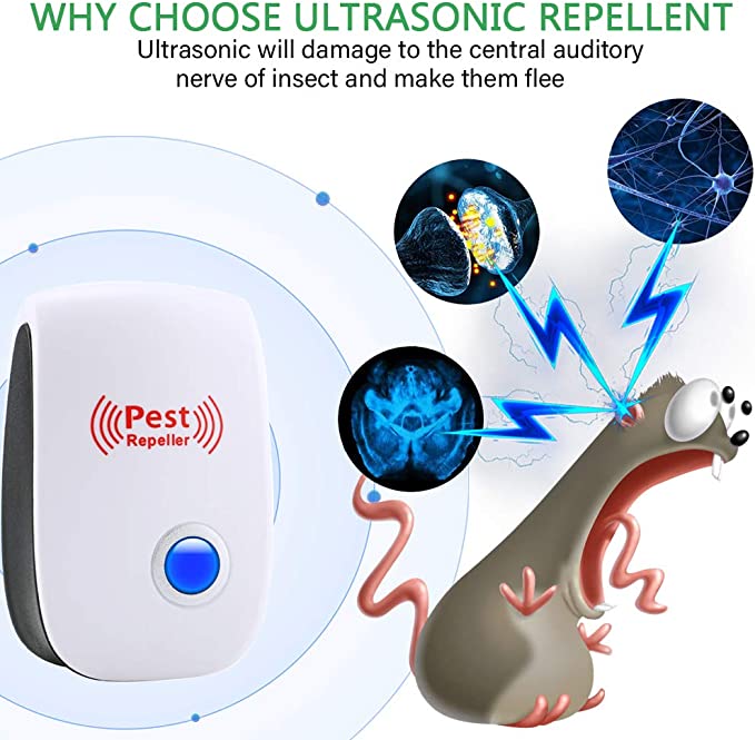 Silent Shield Ultrasonic Rodent Defense - Guaranteed Results or Your Money Back