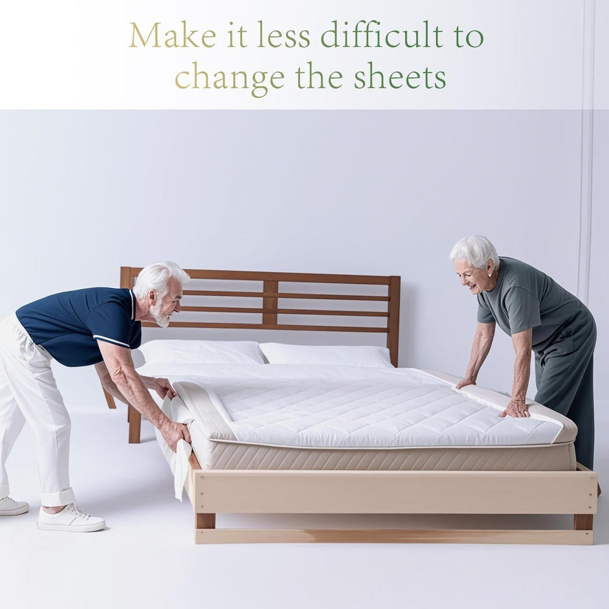 Effortless Mattress Assistant for Easy Bedding