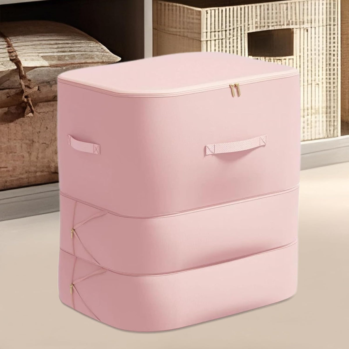 Dustproof Duvet Storage Bag with Self-Compression – Large Size