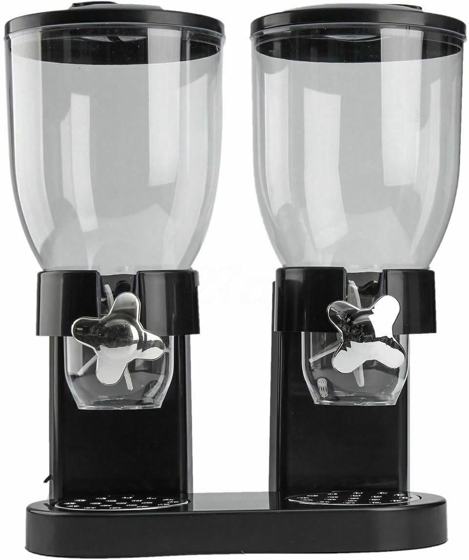 Grain Dispenser with Dual Compartments – Portion Control