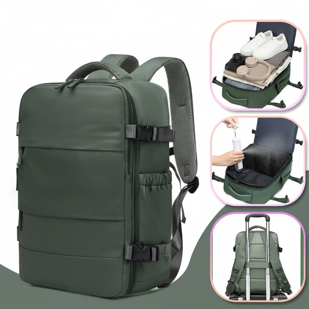 Effortless Travel Compression Backpack Kit