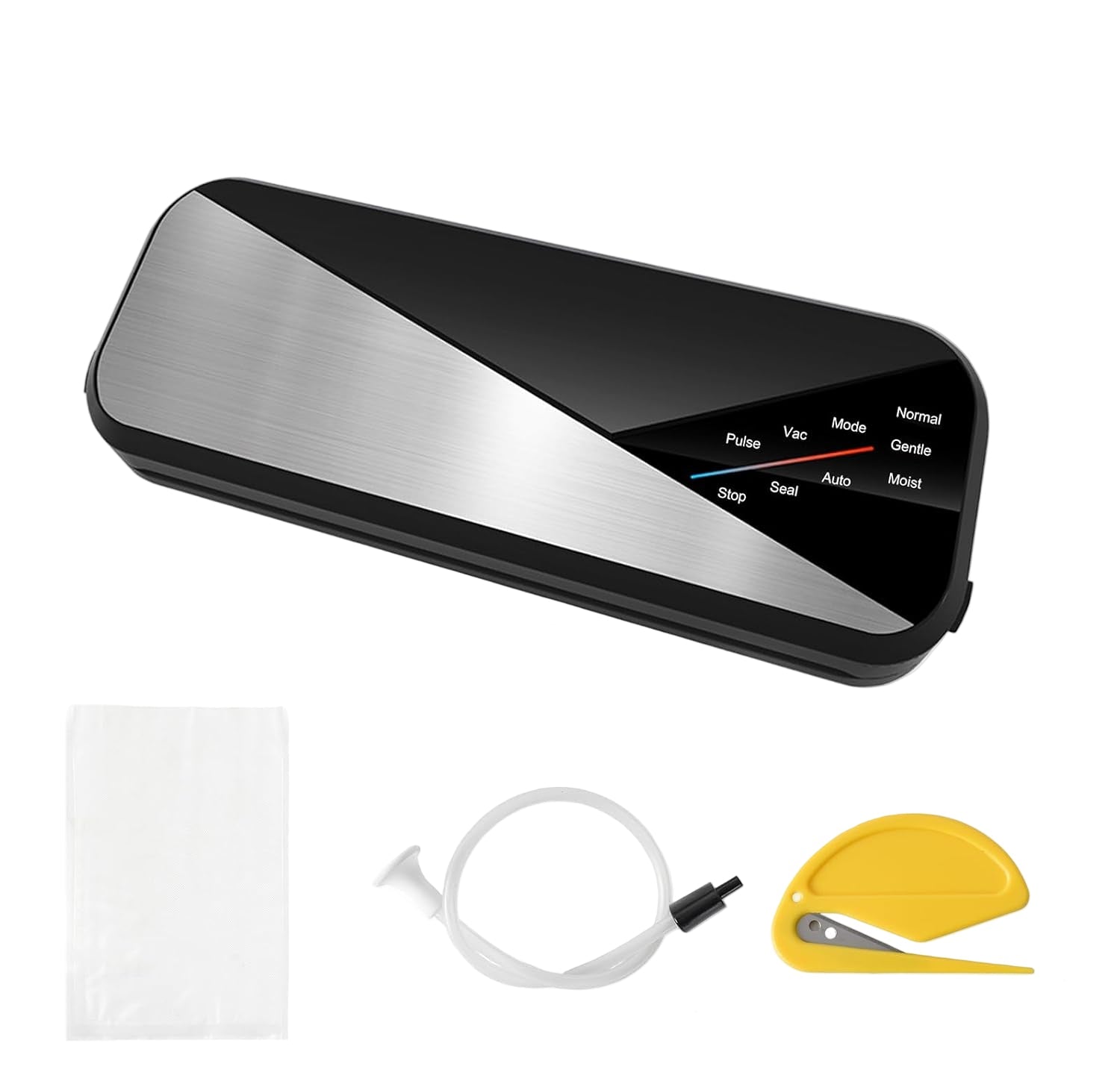 Multi-Function Vacuum Sealer with 30 cm Sealing Strip and 80 kPa Suction