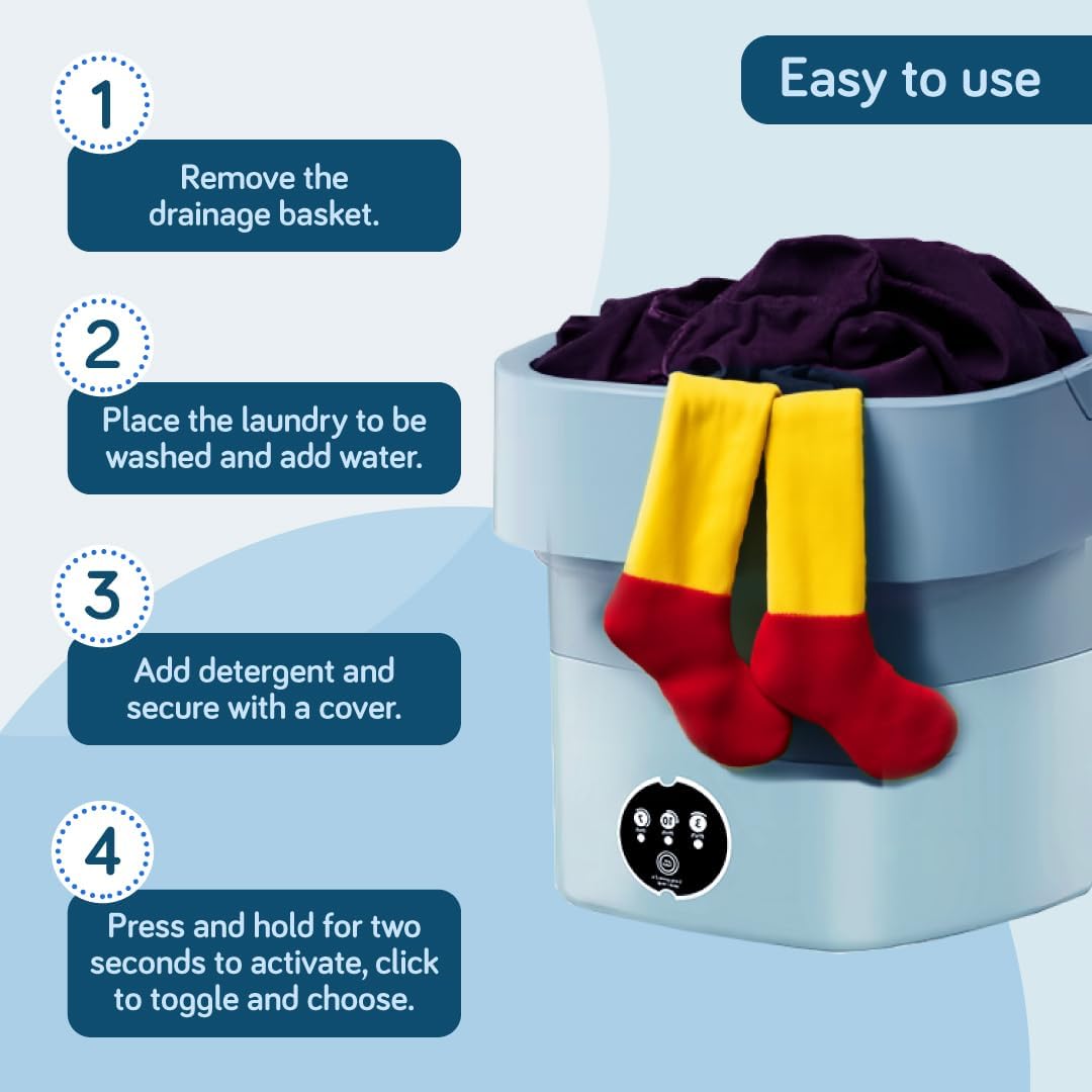 Compact All-in-One Laundry Solution