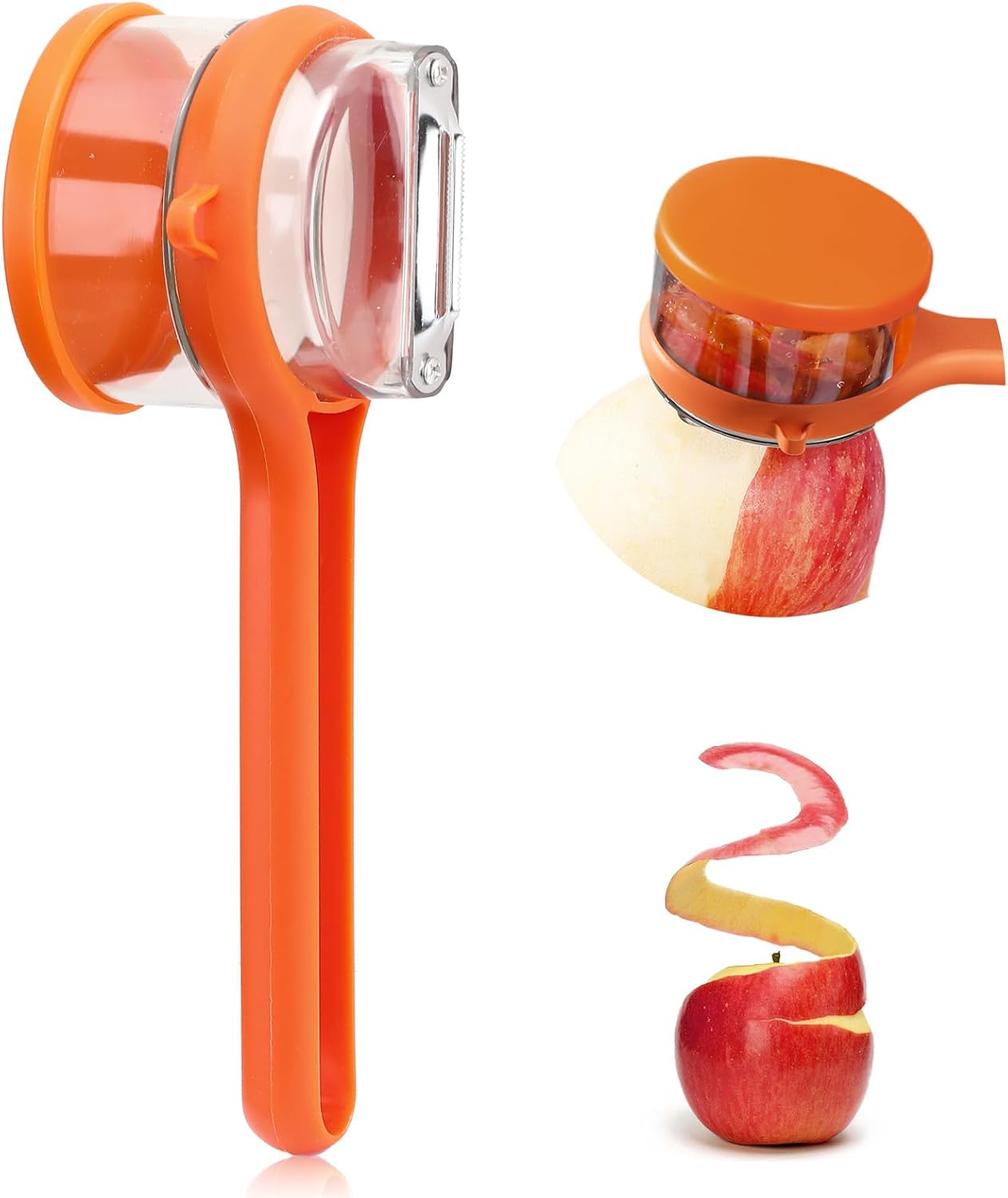 Effortless Fruit & Vegetable Peeler with Dual Blades