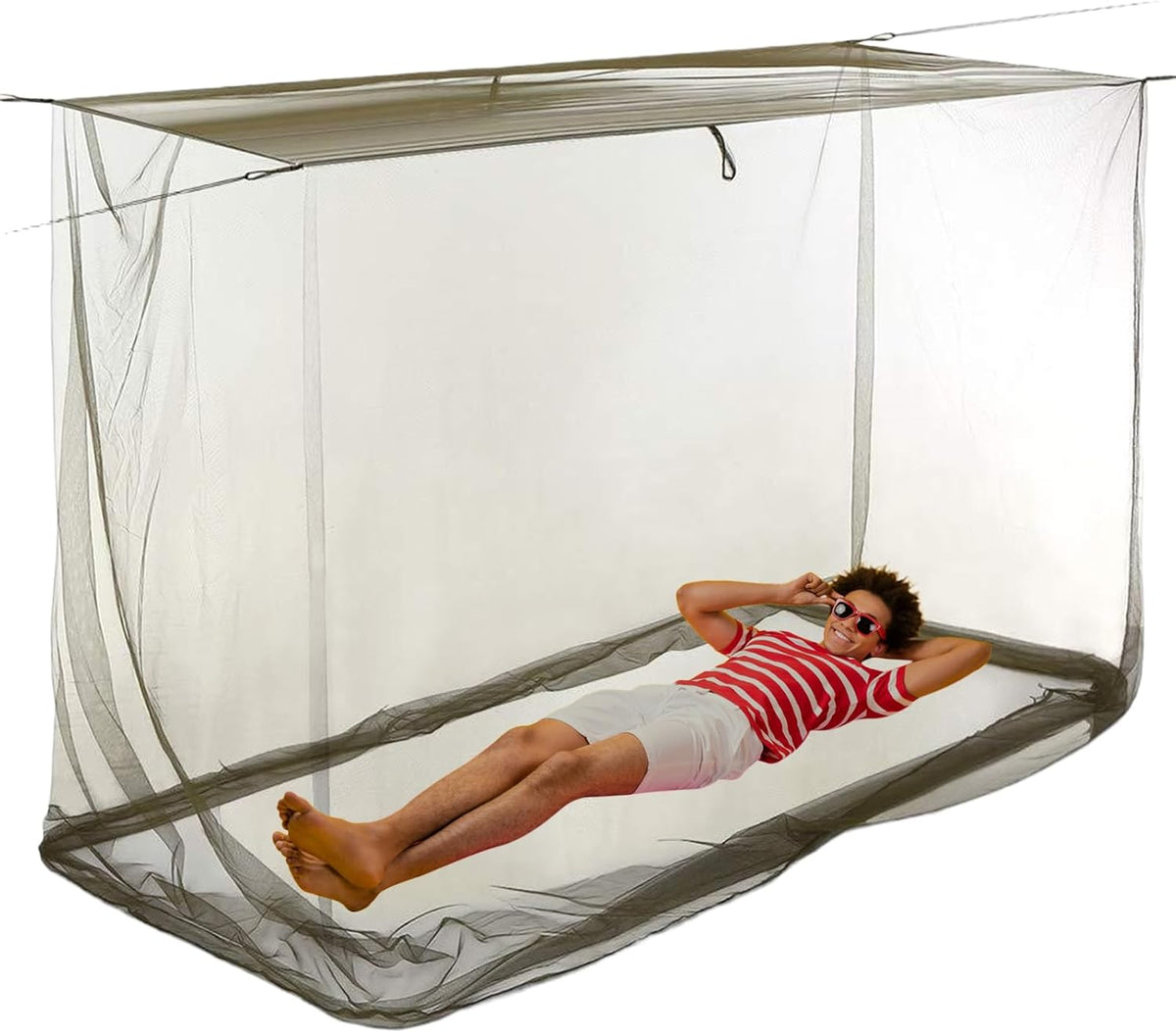 Rectangular Insect Mesh Canopy for Outdoor Use