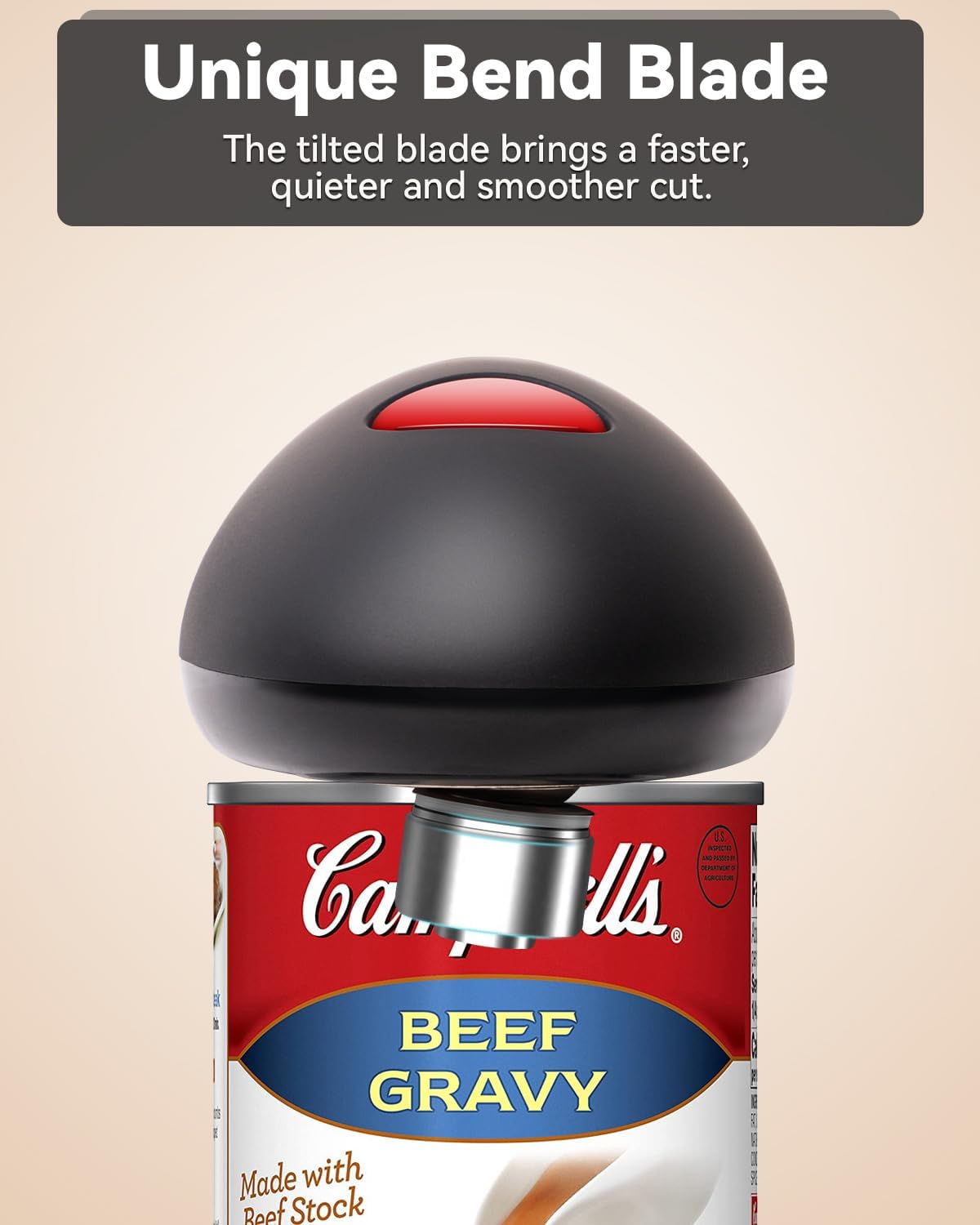 Smart Touch Can Opener for Effortless Kitchen Use