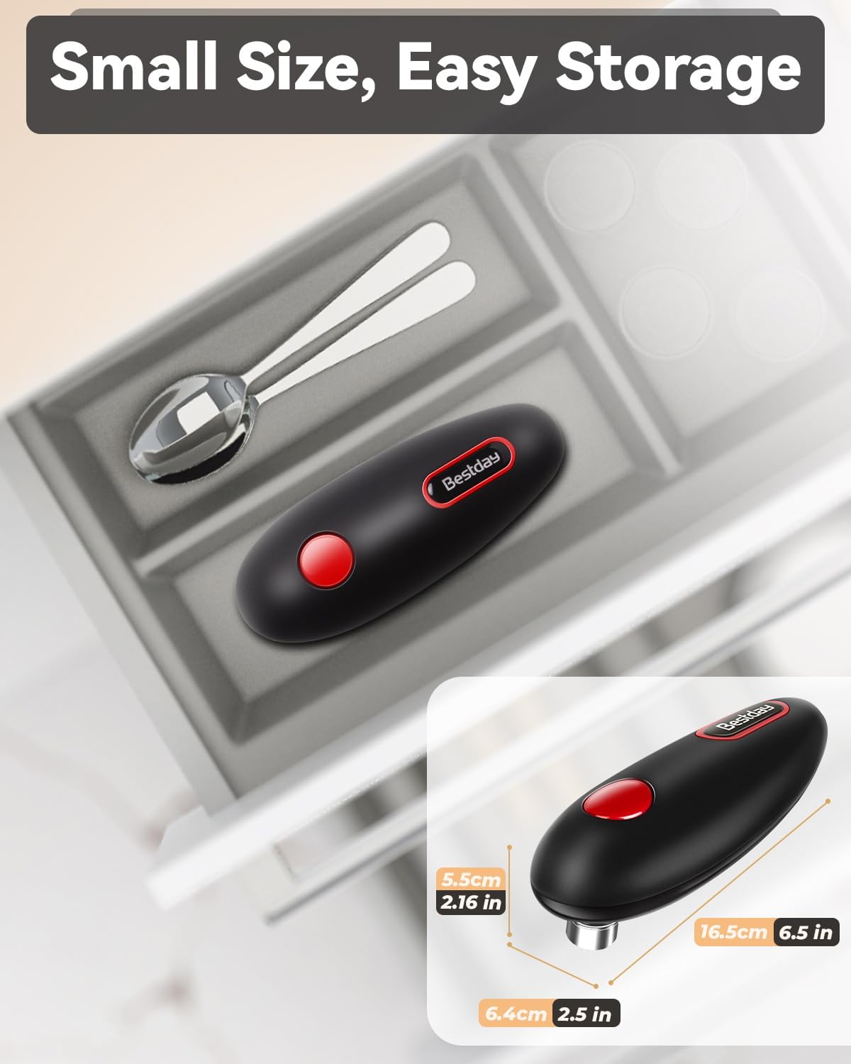 Smart Touch Can Opener for Effortless Kitchen Use