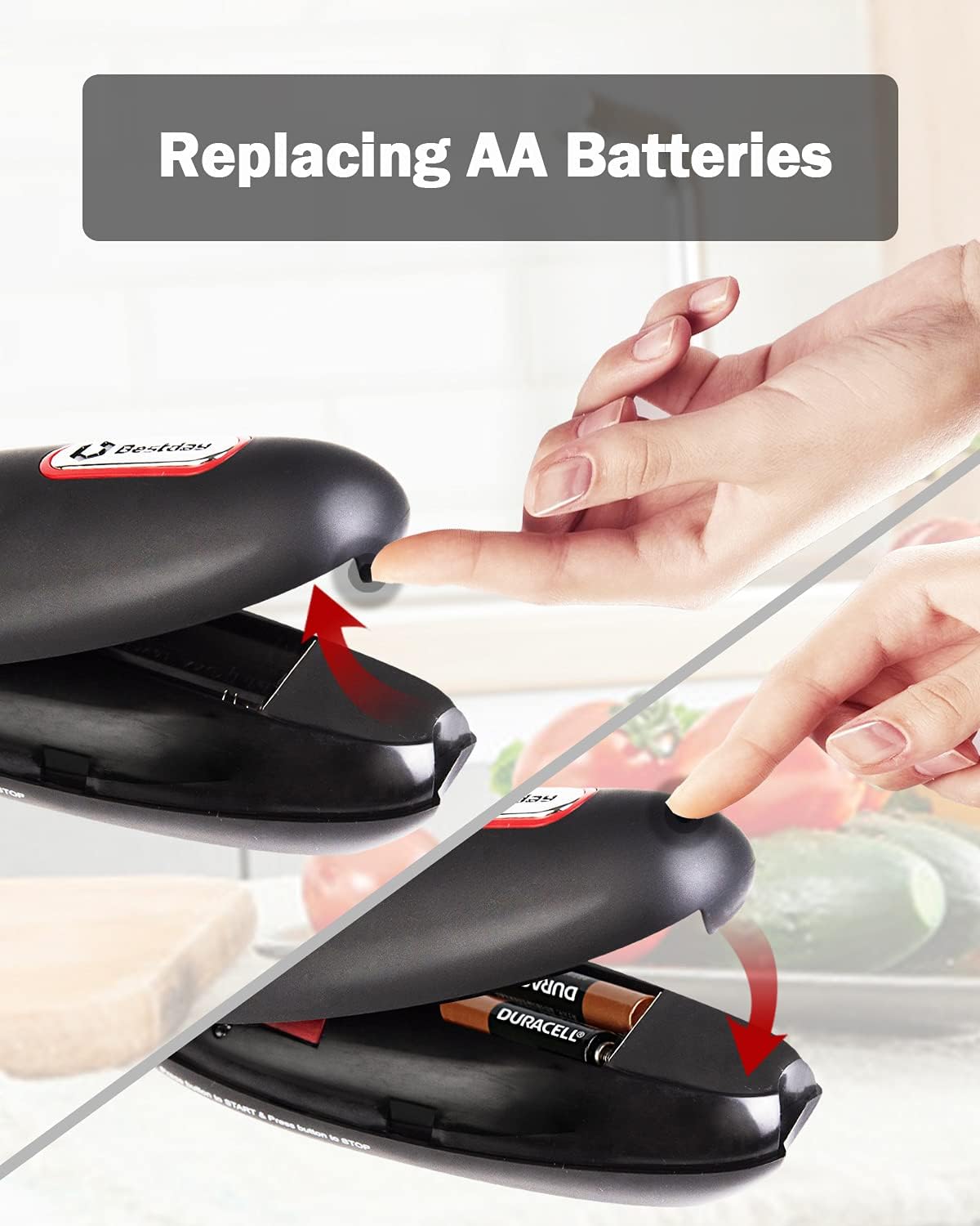 Smart Touch Can Opener for Effortless Kitchen Use