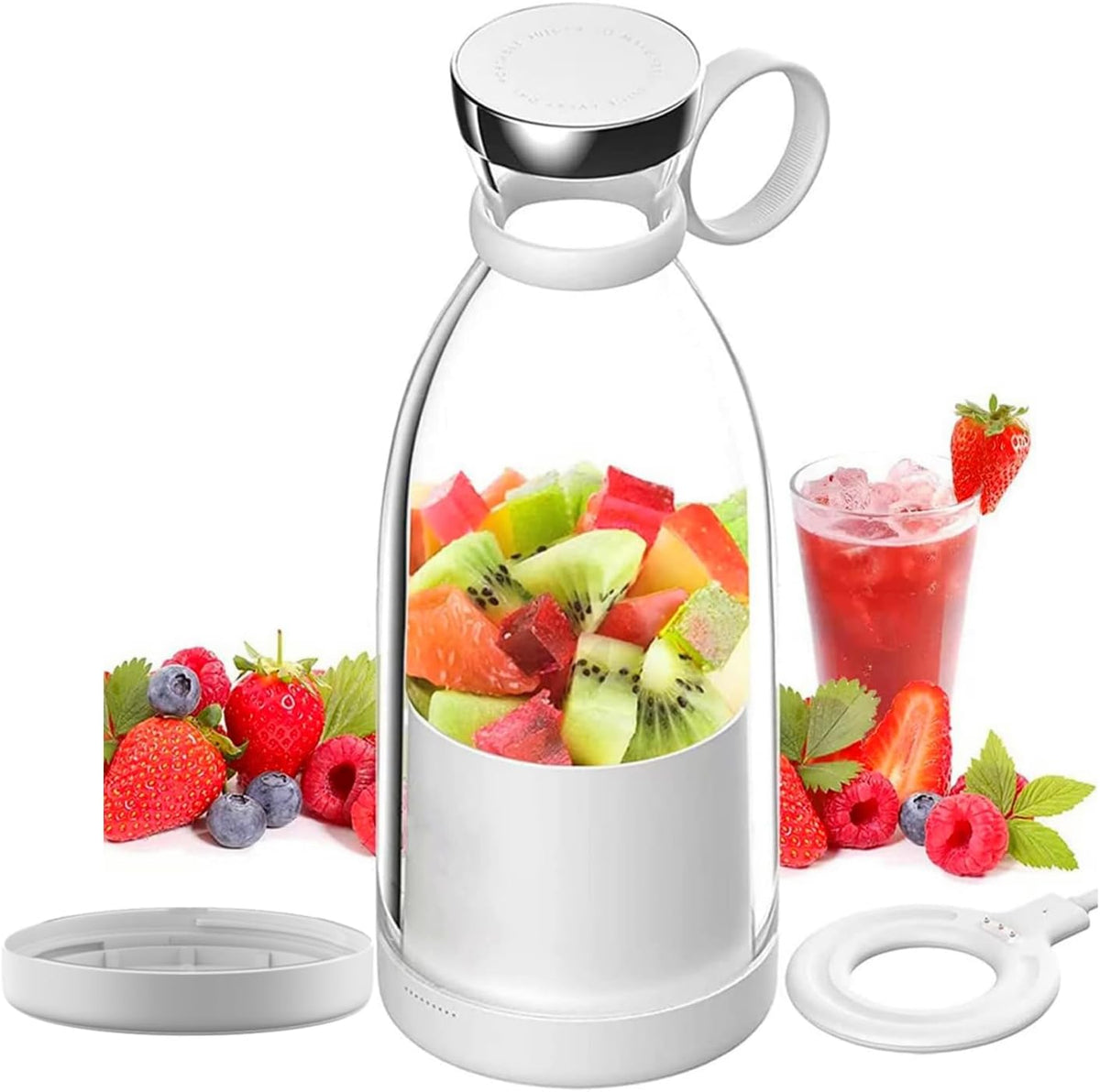 On-the-Go Smoothie Maker with Wireless Convenience