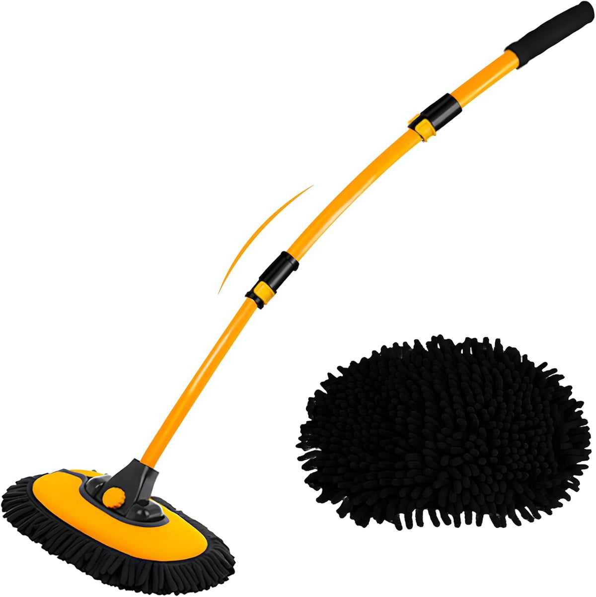 Ergonomic Multi-Surface Cleaning Brush
