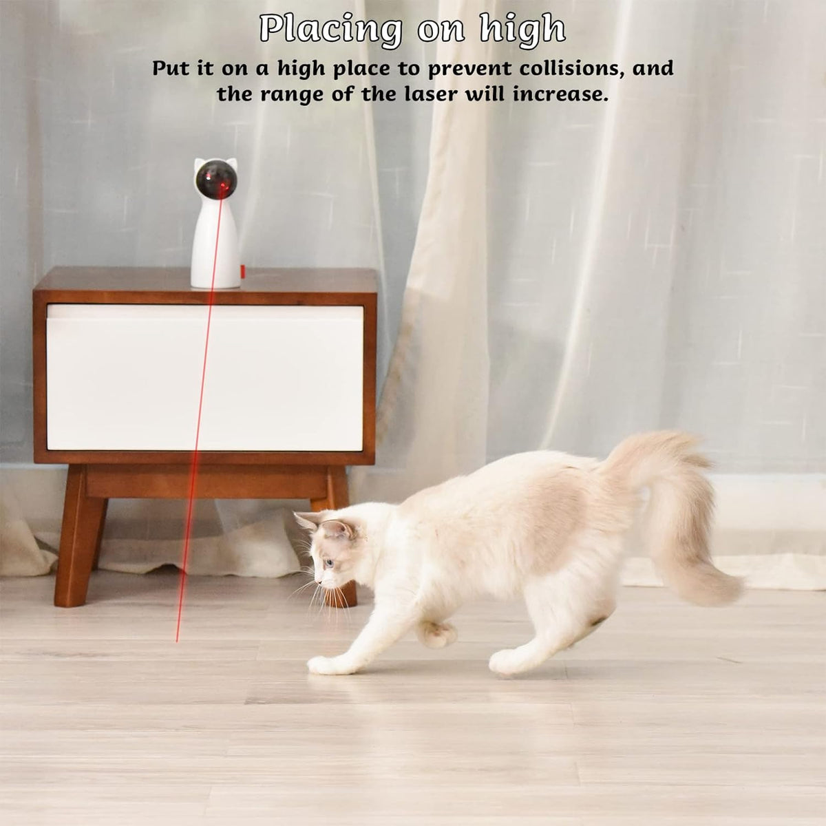Interactive Laser Chaser for Cats
