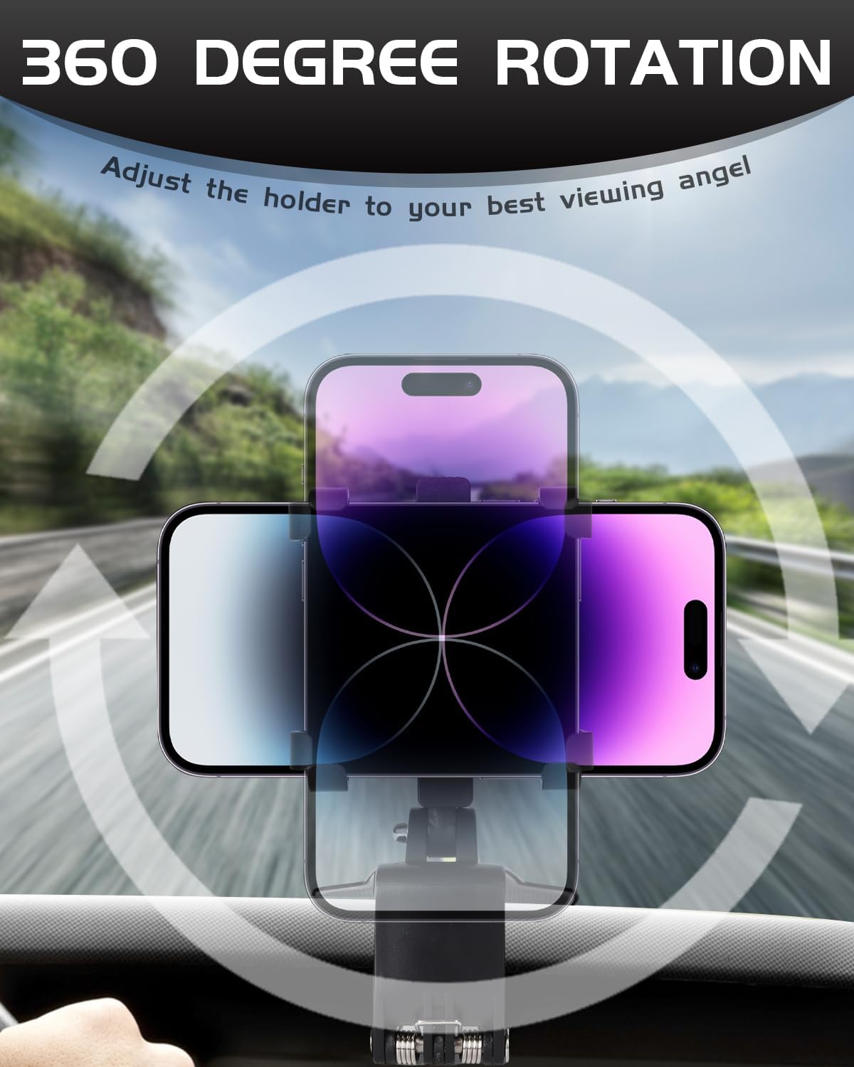Universal Car Phone Mount for Safe Driving