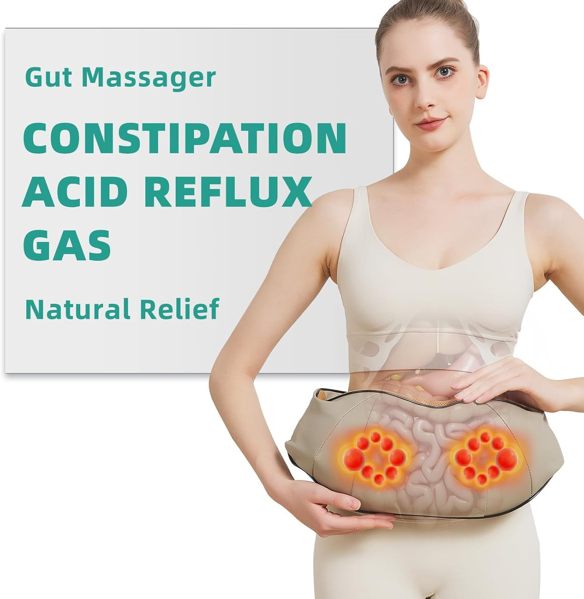 Abdominal Relief Massager for Digestive Comfort