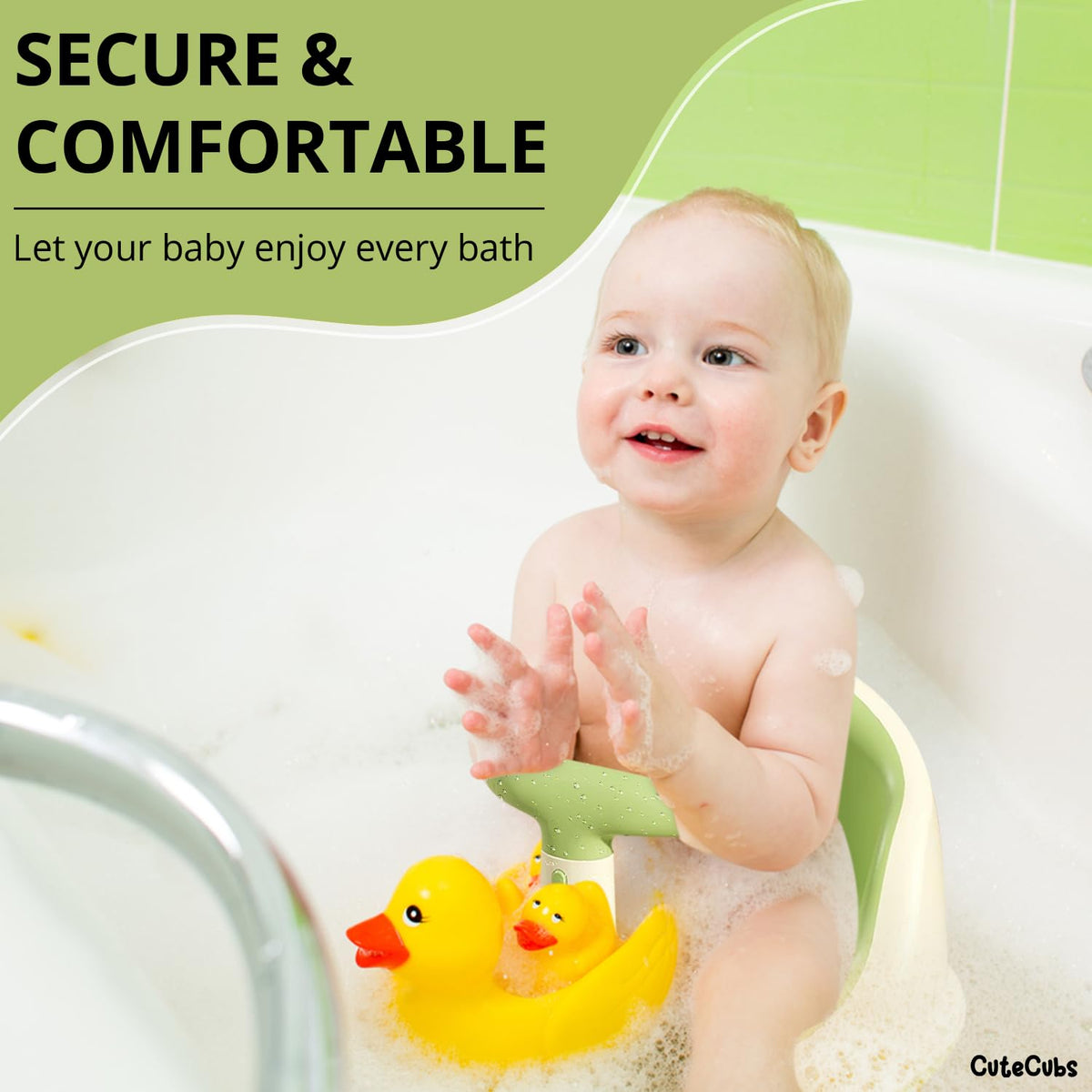 Comfortable Baby Bath Support Seat