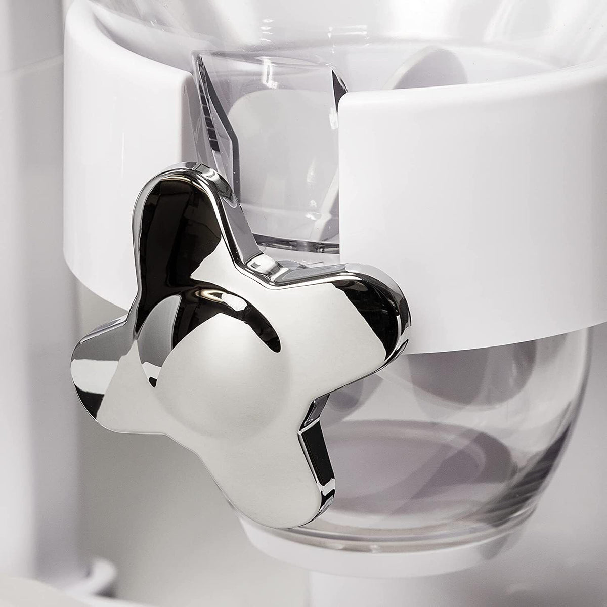 Grain Dispenser with Dual Compartments – Portion Control