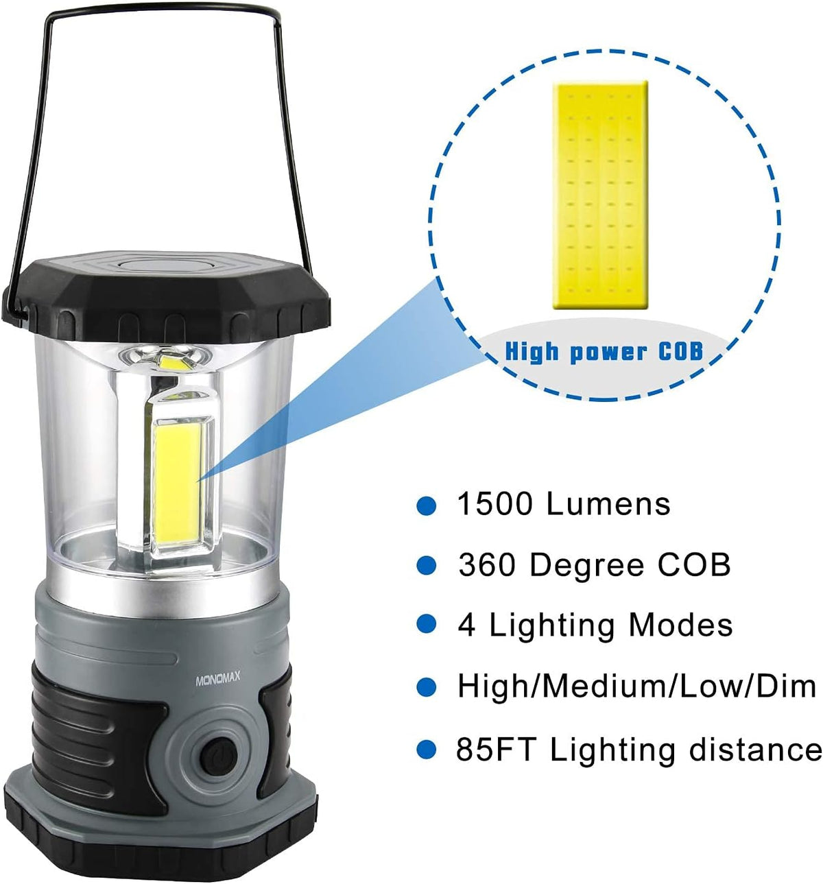 BrightWay Portable Outdoor Lantern