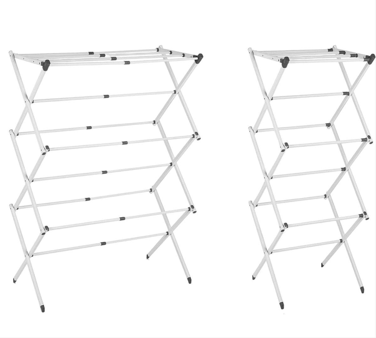 Foldable 3-Tier Clothes Drying Rack