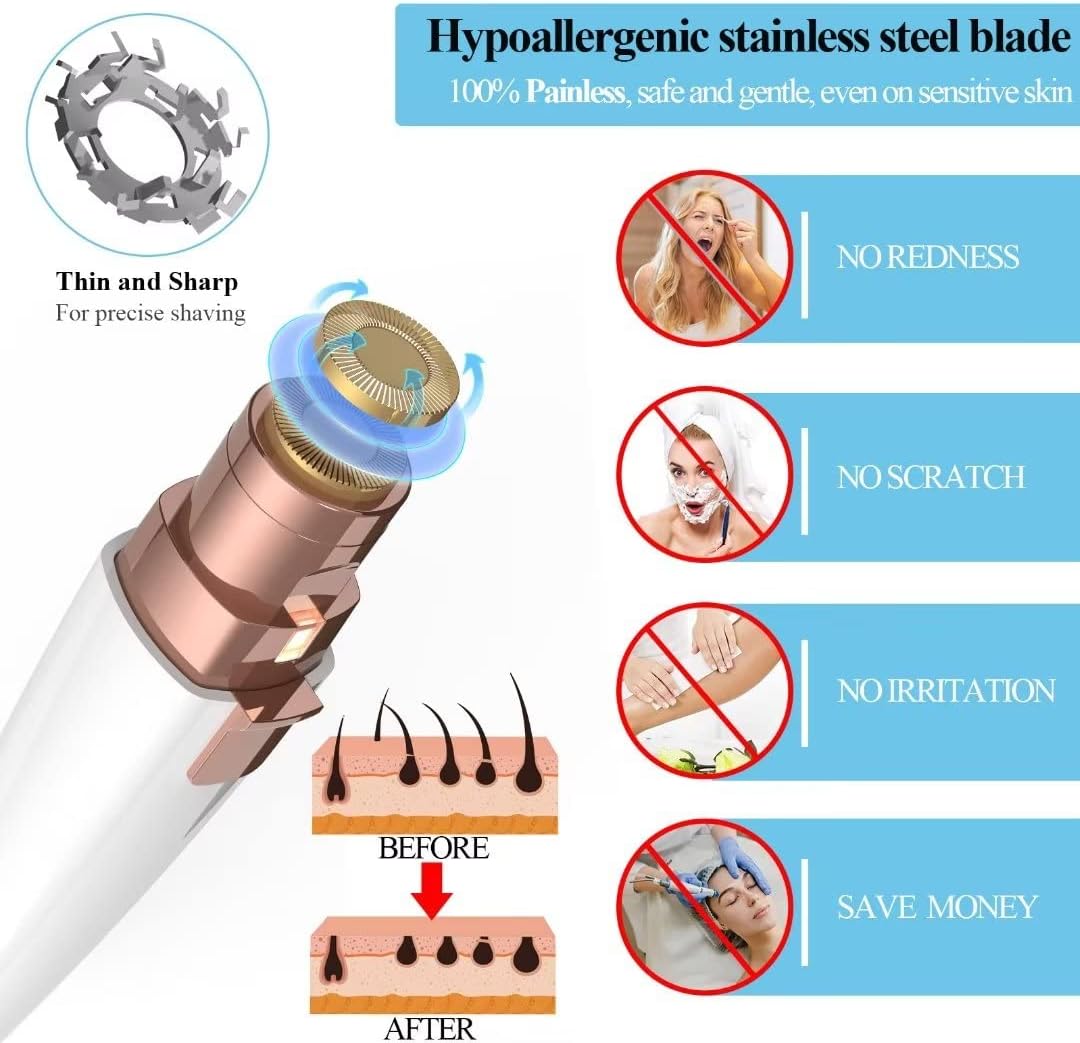 Effortless Precision Hair Trimmer for Women